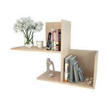 Книжная полка из ДСП 624×936×296 ПК-9, Дуб сонома* Изображение