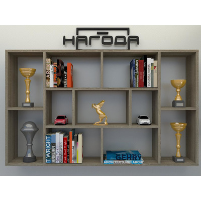 Универсальная Полка для книг из ДСП ПК-71, Трюфель* Изображение