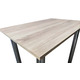 Кухонный стол на хромированных ножках для маленькой кухни 1000х1000 мм. Сонома* Изображение