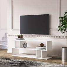 Тумба для ТВ, тумба під телевізор, підставка під ТВ, TV тумбочка ТВТ-2, Білий* Зображення