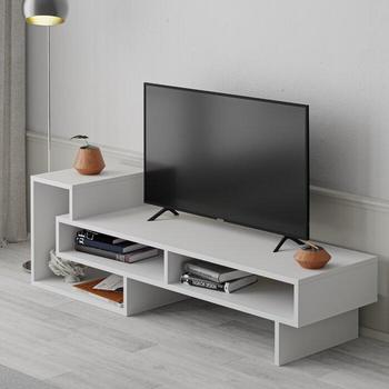 Тумба для ТВ, тумбочка под телевизор, подставка под TV, ТВТ-8, Белый* Изображение