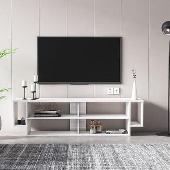 Тумба для ТВ, тумбочка под телевизор, подставка под TV, ТВТ-1, Белый* Изображение
