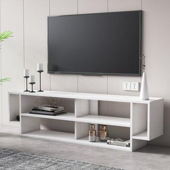 Тумба для ТВ, тумбочка под телевизор, подставка под TV, ТВТ-1, Белый* Изображение