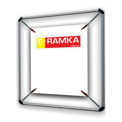 Алюминиевая рамка на растяжках А1 Изображение