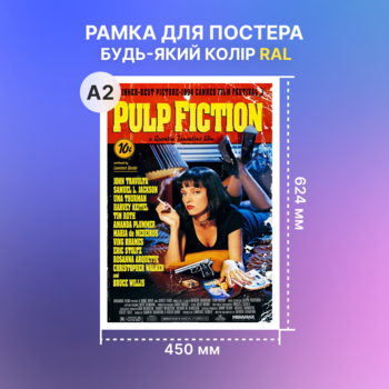 Постерная рамка A2 с клик-системой, любой цвет RAL Изображение